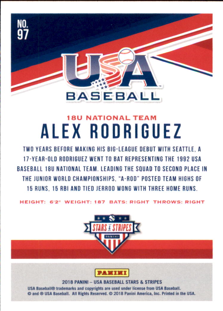2018 USA Baseball Stars and Stripes Longevity Parallel Baseball Card Pick - Picture 157 of 161