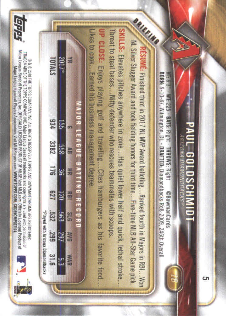 2018 Bowman Baseball Main Set and Parallel Cards - Picture 11 of 202