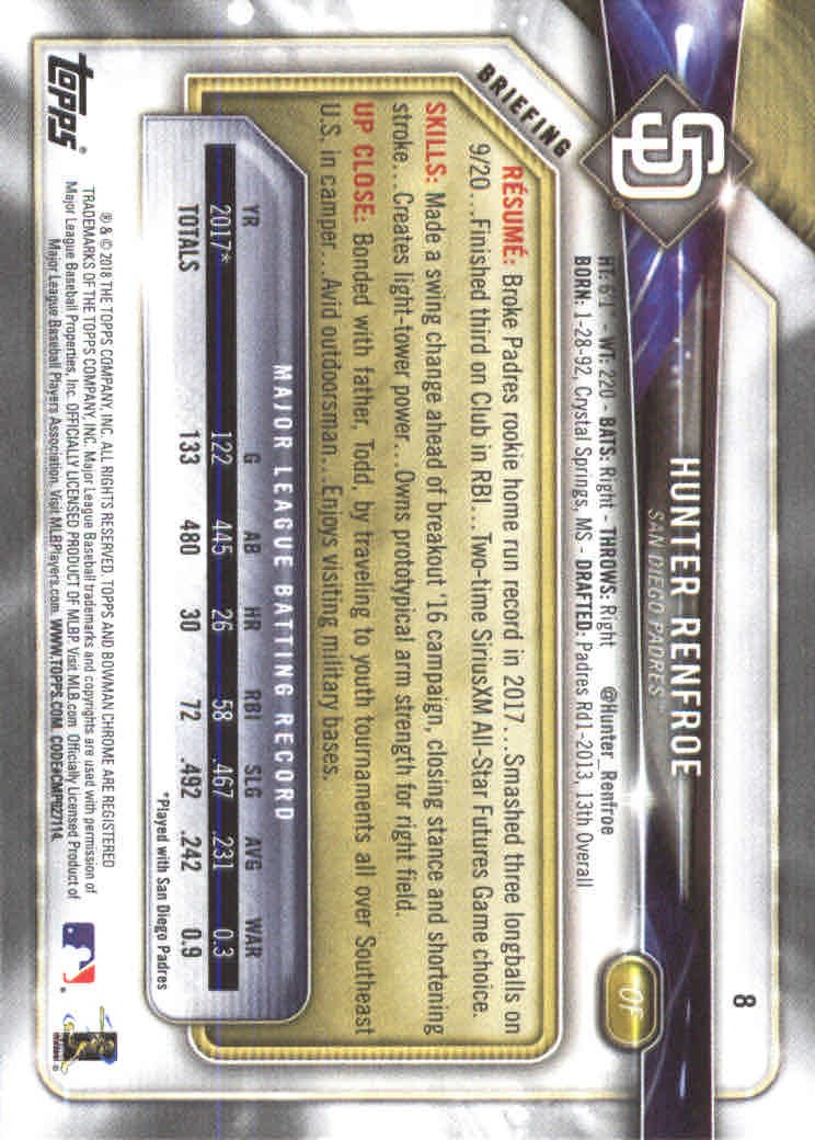 2018 Bowman Baseball Main Set and Parallel Cards - Picture 17 of 202