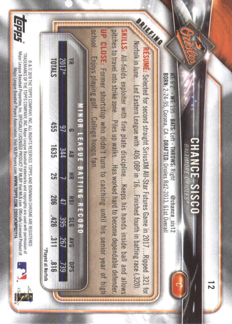 2018 Bowman Baseball Main Set and Parallel Cards - Picture 25 of 202