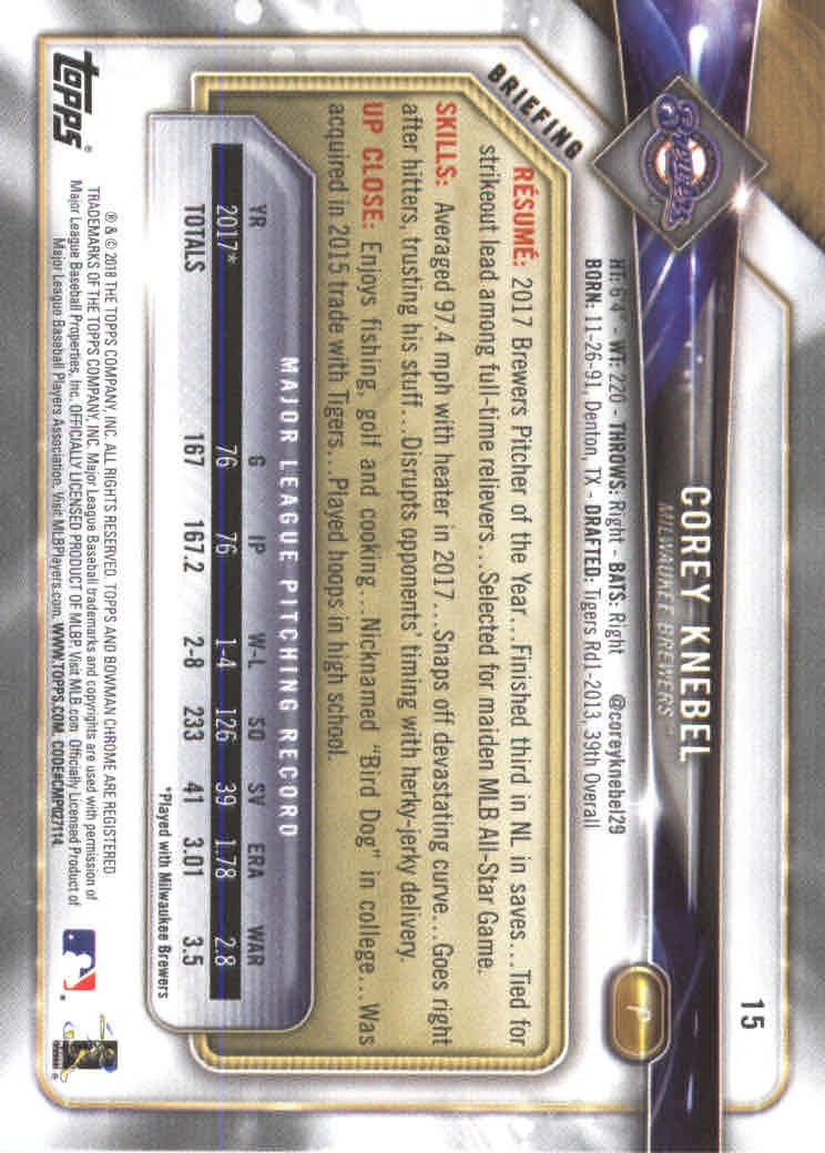 2018 Bowman Baseball Main Set and Parallel Cards - Picture 31 of 202