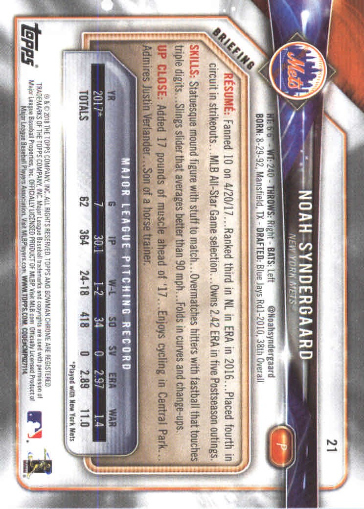 2018 Bowman Baseball Main Set and Parallel Cards - Picture 43 of 202