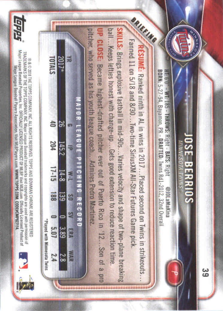 2018 Bowman Baseball Main Set and Parallel Cards - Picture 79 of 202