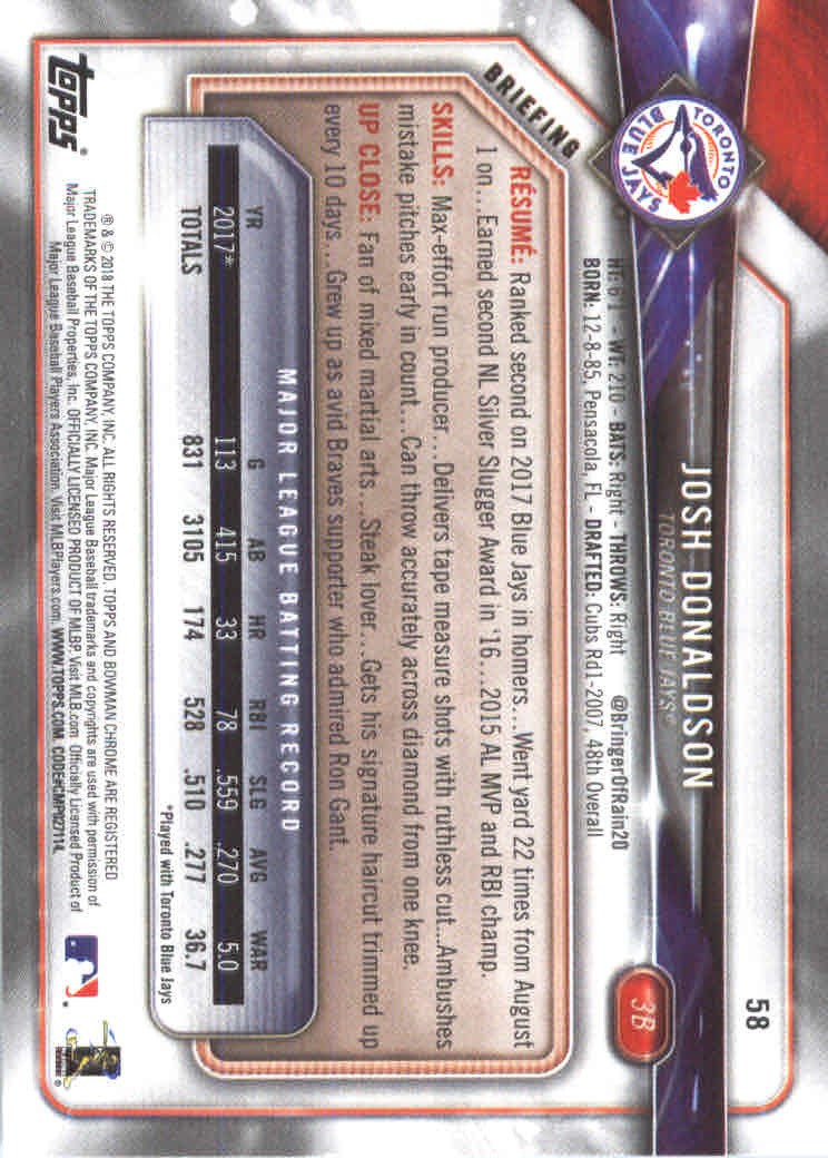 2018 Bowman Baseball Main Set and Parallel Cards - Picture 114 of 202