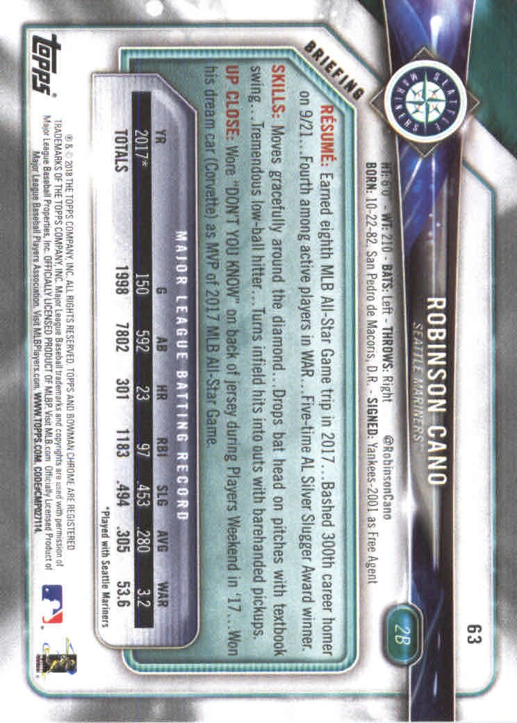 2018 Bowman Baseball Main Set and Parallel Cards - Picture 124 of 202