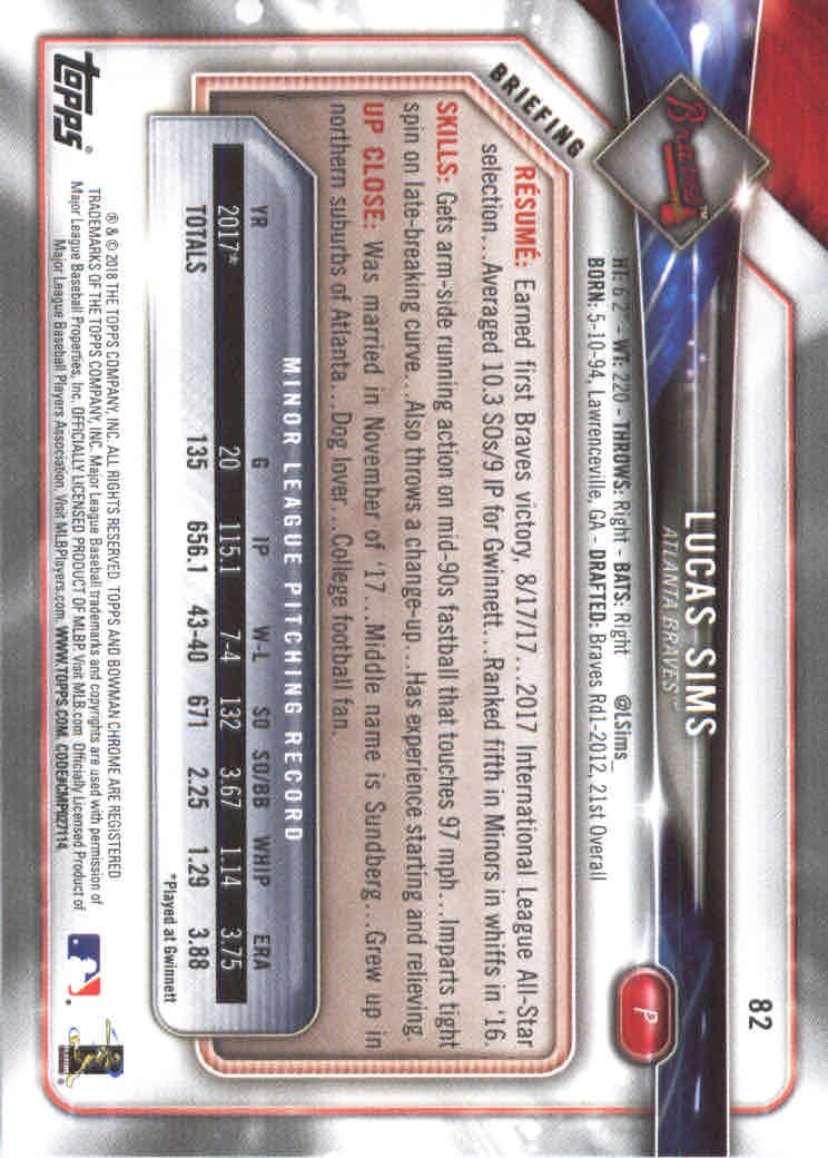 2018 Bowman Baseball Main Set and Parallel Cards - Picture 158 of 202