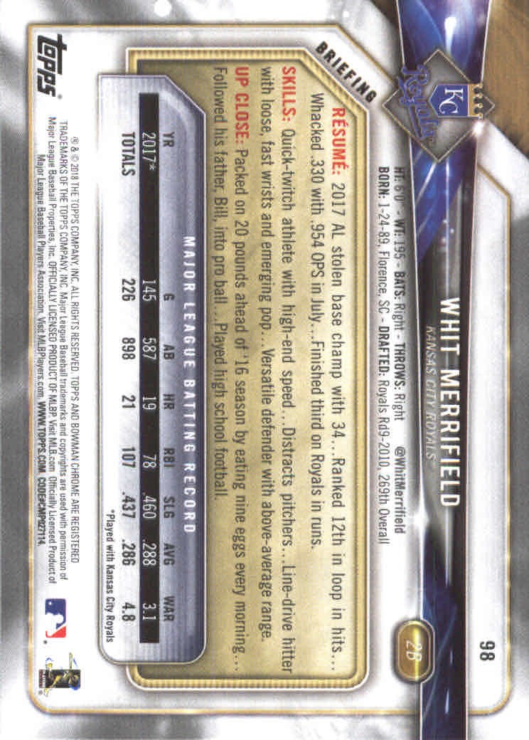 2018 Bowman Baseball Main Set and Parallel Cards - Picture 190 of 202