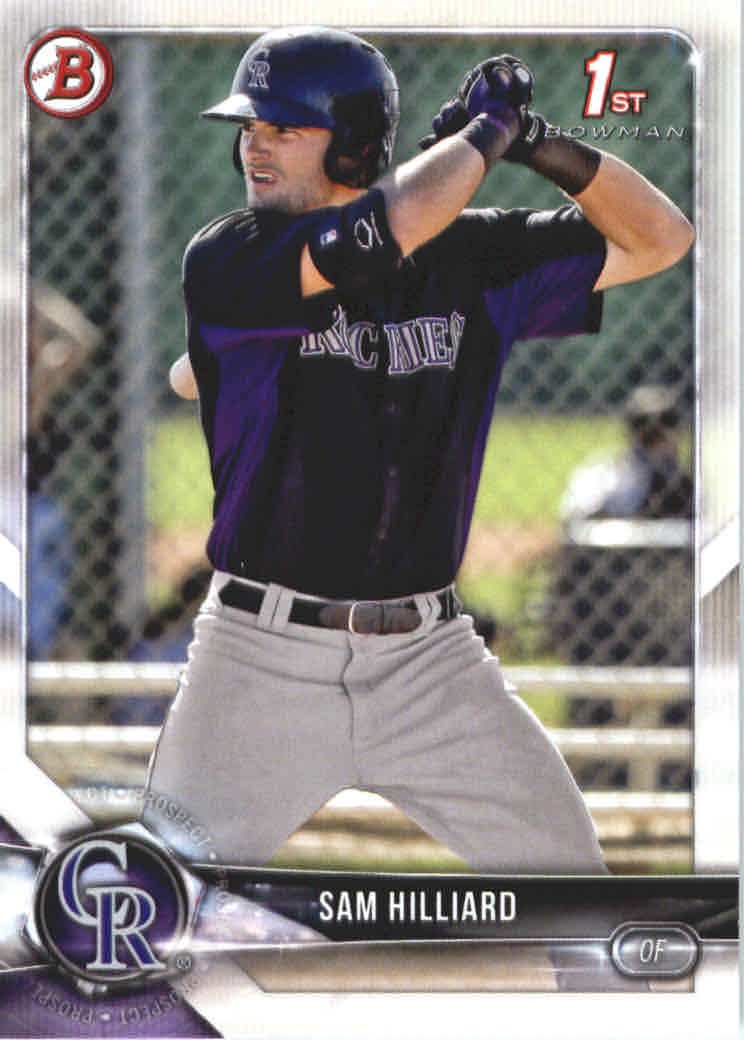 2018 Bowman Prospects Baseball Card Pick