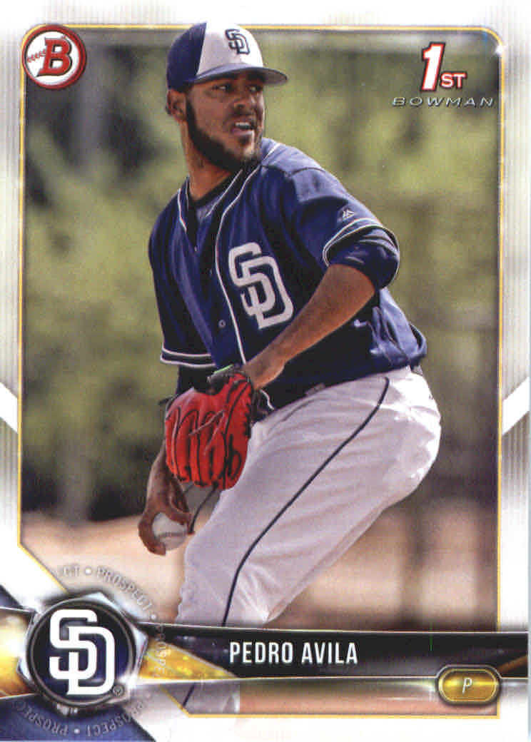 2018 Bowman Prospects Baseball Card Pick