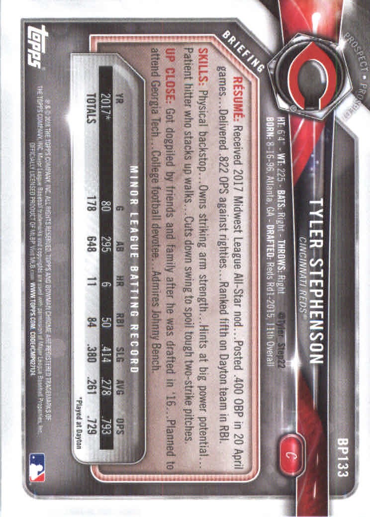 2018 Bowman Baseball Prospects and Parallel Cards - Picture 253 of 297