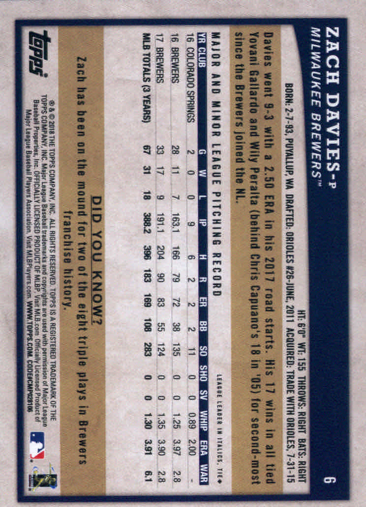 2018 Topps Big League Baseball Part 1 Main Set Cards #1 to #250 - Picture 13 of 484