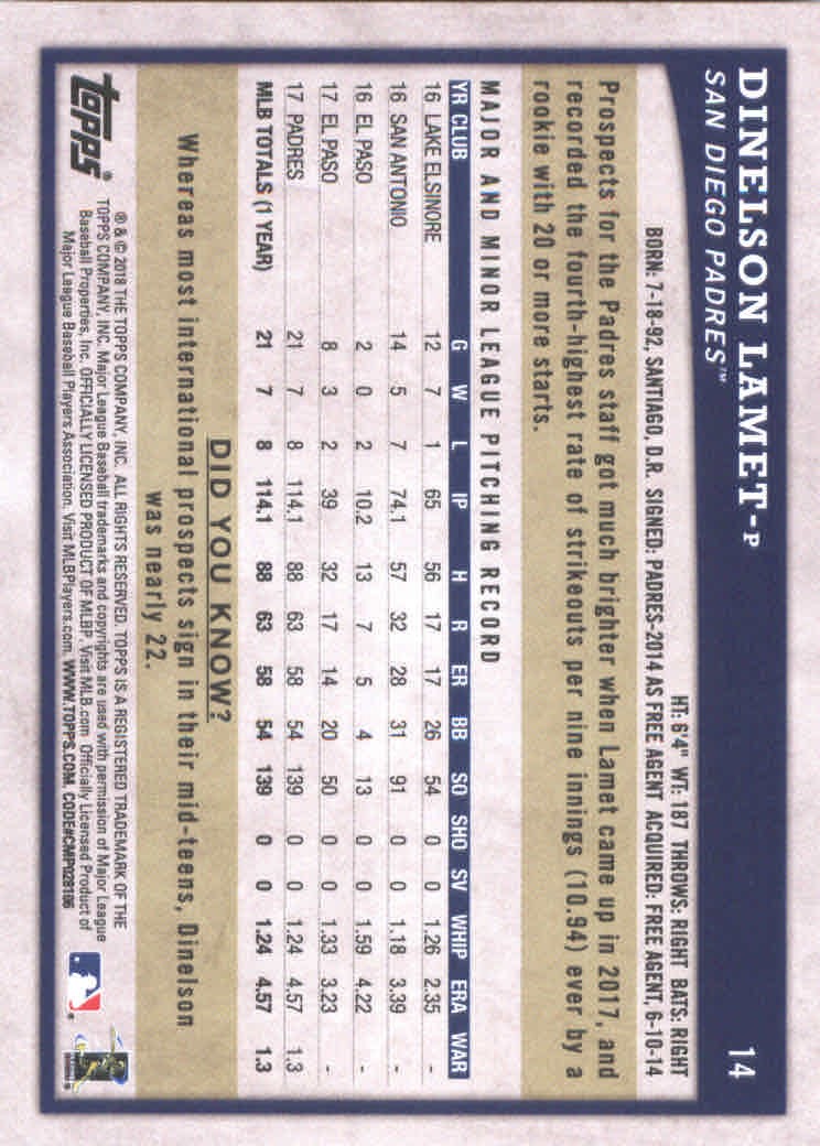 2018 Topps Big League Baseball Part 1 Main Set Cards #1 to #250 - Picture 29 of 484