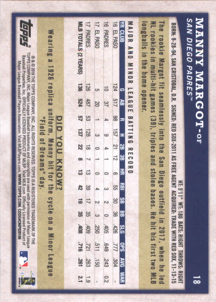 2018 Topps Big League Baseball Part 1 Main Set Cards #1 to #250 - Picture 37 of 484
