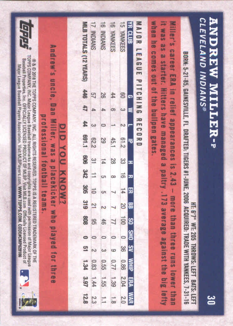 2018 Topps Big League Baseball Part 1 Main Set Cards #1 to #250 - Picture 59 of 484