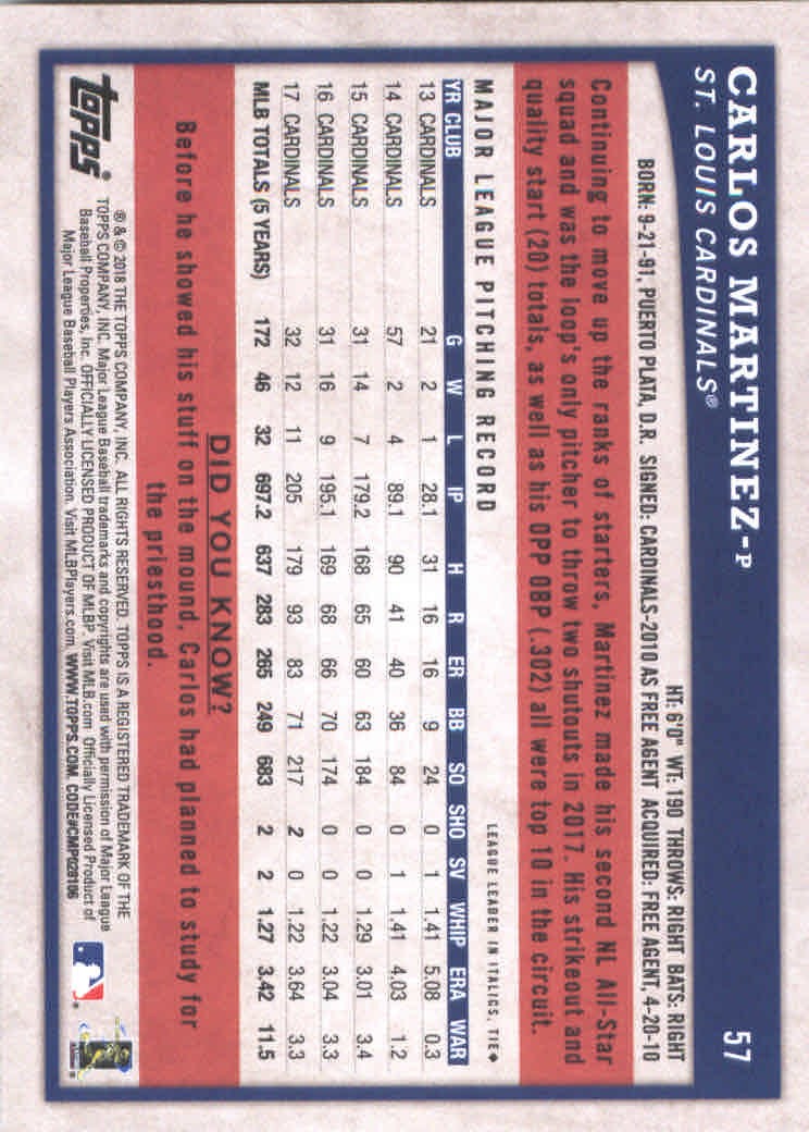 2018 Topps Big League Baseball Part 1 Main Set Cards #1 to #250 - Picture 111 of 484