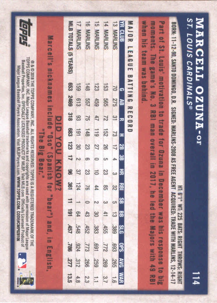 2018 Topps Big League Baseball Part 1 Main Set Cards #1 to #250 - Picture 224 of 484
