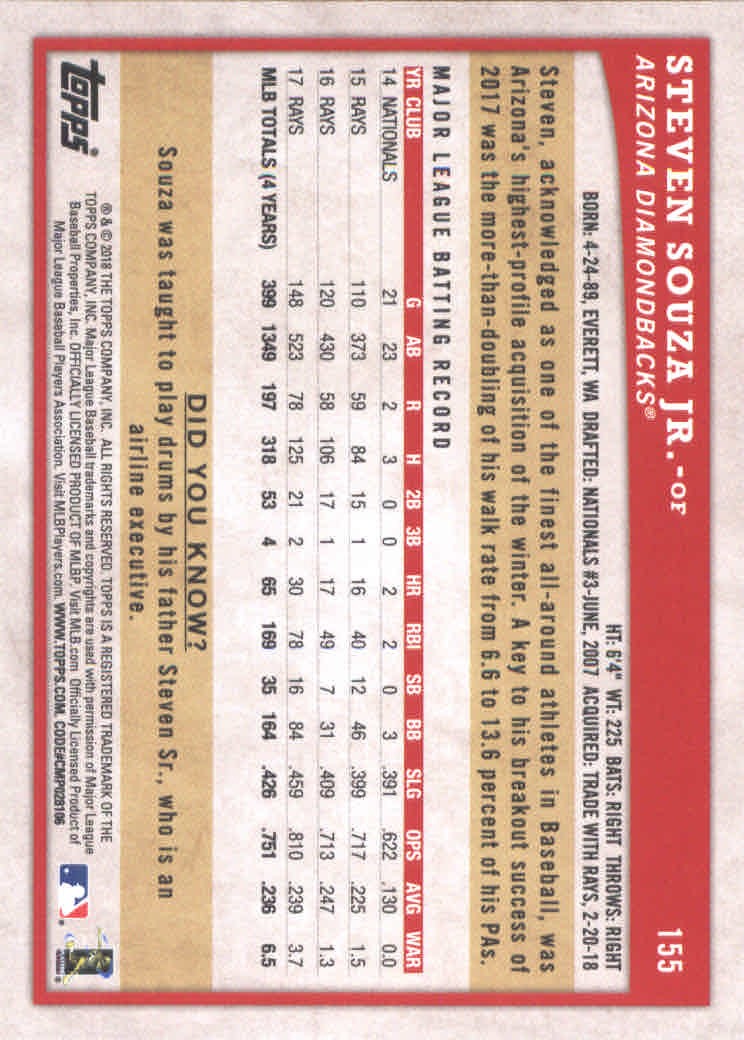 2018 Topps Big League Baseball Part 1 Main Set Cards #1 to #250 - Picture 304 of 484