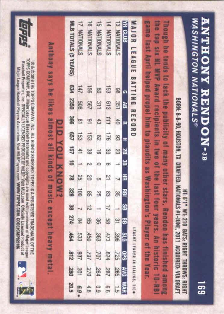2018 Topps Big League Baseball Part 1 Main Set Cards #1 to #250 - Picture 324 of 484