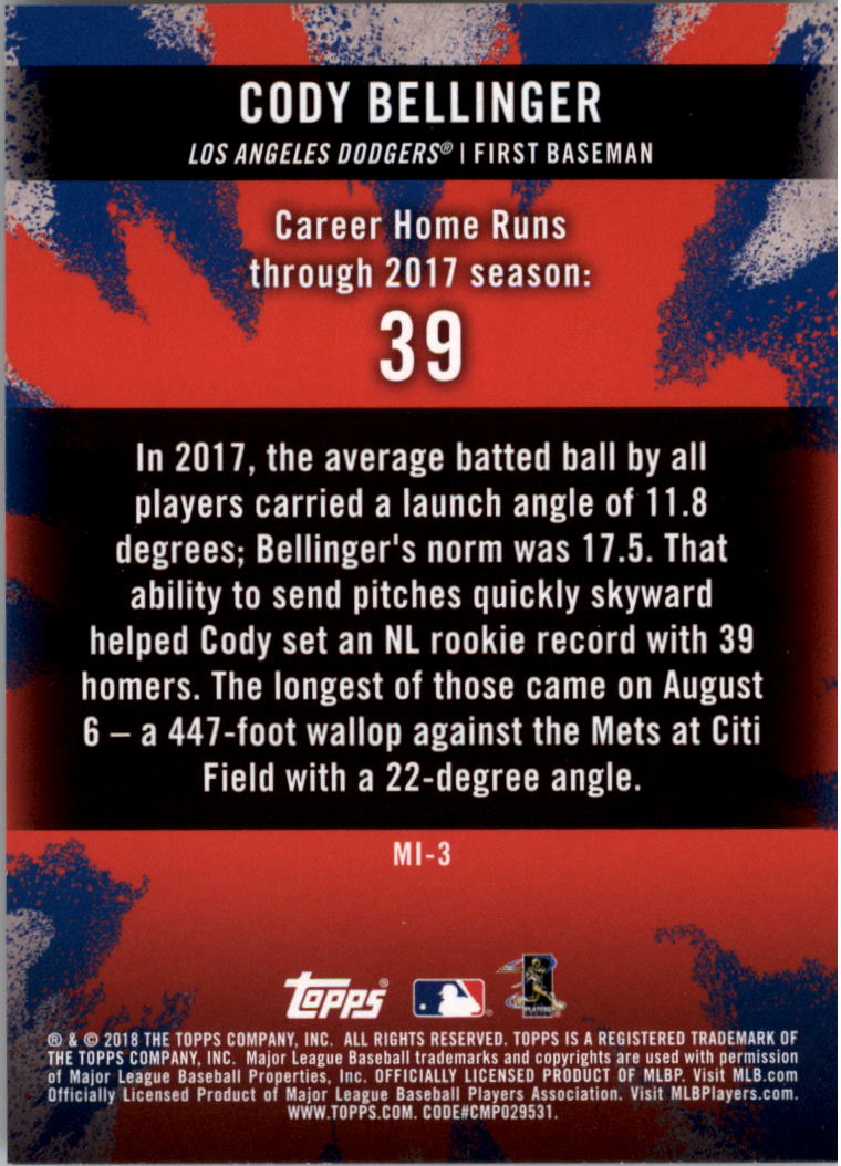 2018 Topps Big League Baseball Part 3 Insert and Autograph Cards - Picture 7 of 47
