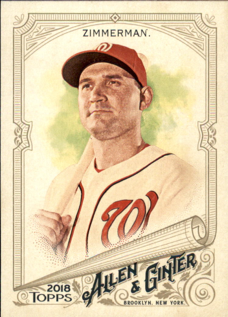 2018 Topps Allen and Ginter Baseball Part 1 Main Set Card #1 to #200 - Picture 140 of 373