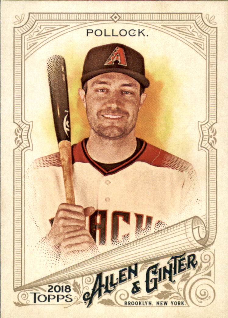 2018 Topps Allen and Ginter Baseball Part 1 Main Set Card #1 to #200 - Picture 176 of 373