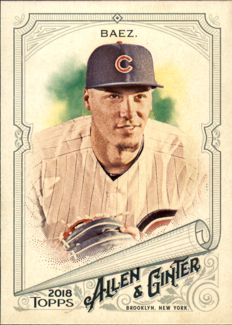 2018 Topps Allen and Ginter Baseball Part 1 Main Set Card #1 to #200 - Picture 214 of 373