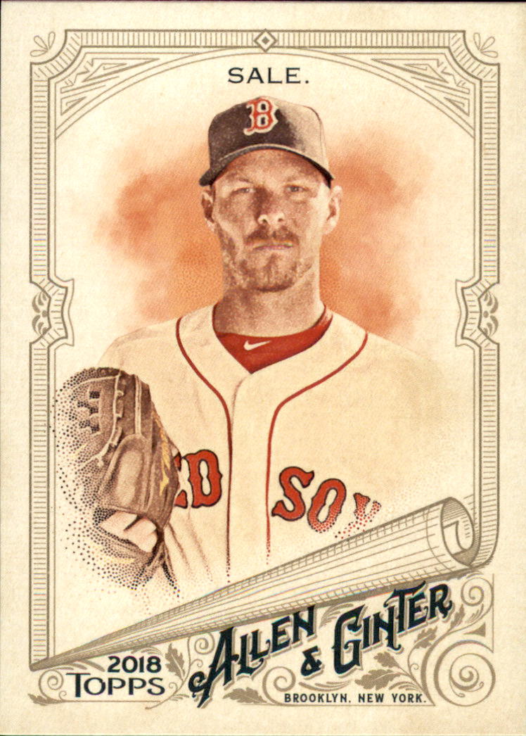 2018 Topps Allen and Ginter Baseball Part 1 Main Set Card #1 to #200 - Picture 244 of 373
