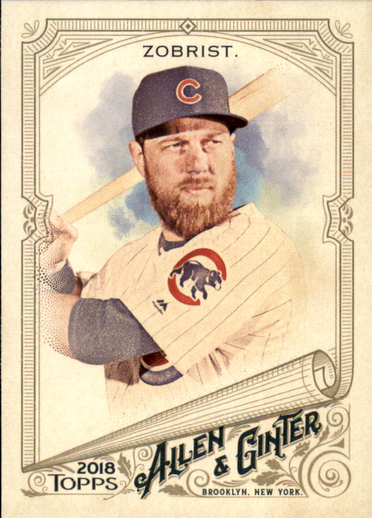 2018 Topps Allen and Ginter Baseball Part 1 Main Set Card #1 to #200 - Picture 302 of 373