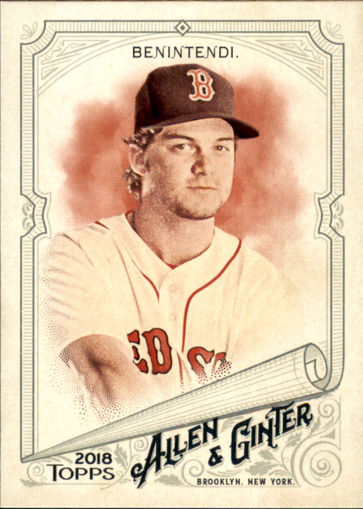 2018 Topps Allen and Ginter Baseball Part 1 Main Set Card #1 to #200 - Picture 308 of 373