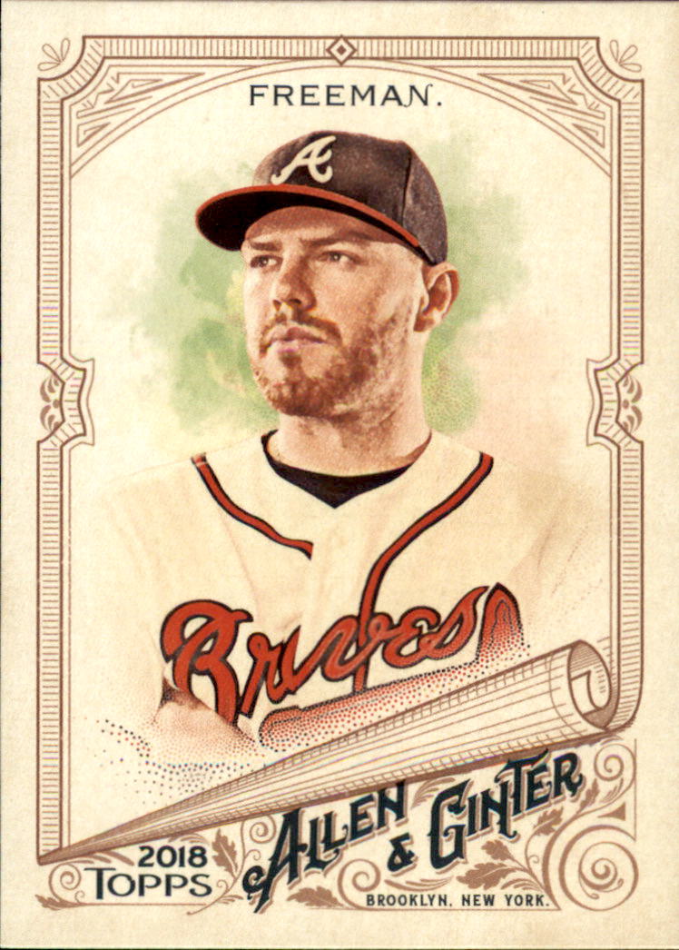 2018 Topps Allen and Ginter Baseball Part 1 Main Set Card #1 to #200 - Picture 354 of 373