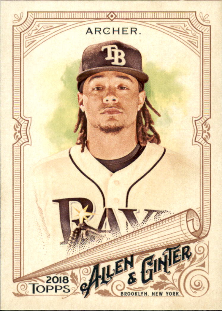 2018 Topps Allen and Ginter Baseball Part 1 Main Set Card #1 to #200 - Picture 356 of 373