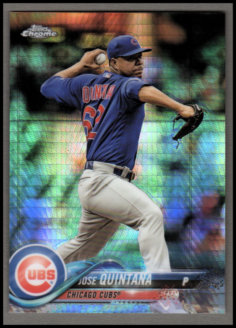 2018 Topps Chrome Prism Refractors Baseball Singles! Pick From List! - Picture 19 of 92