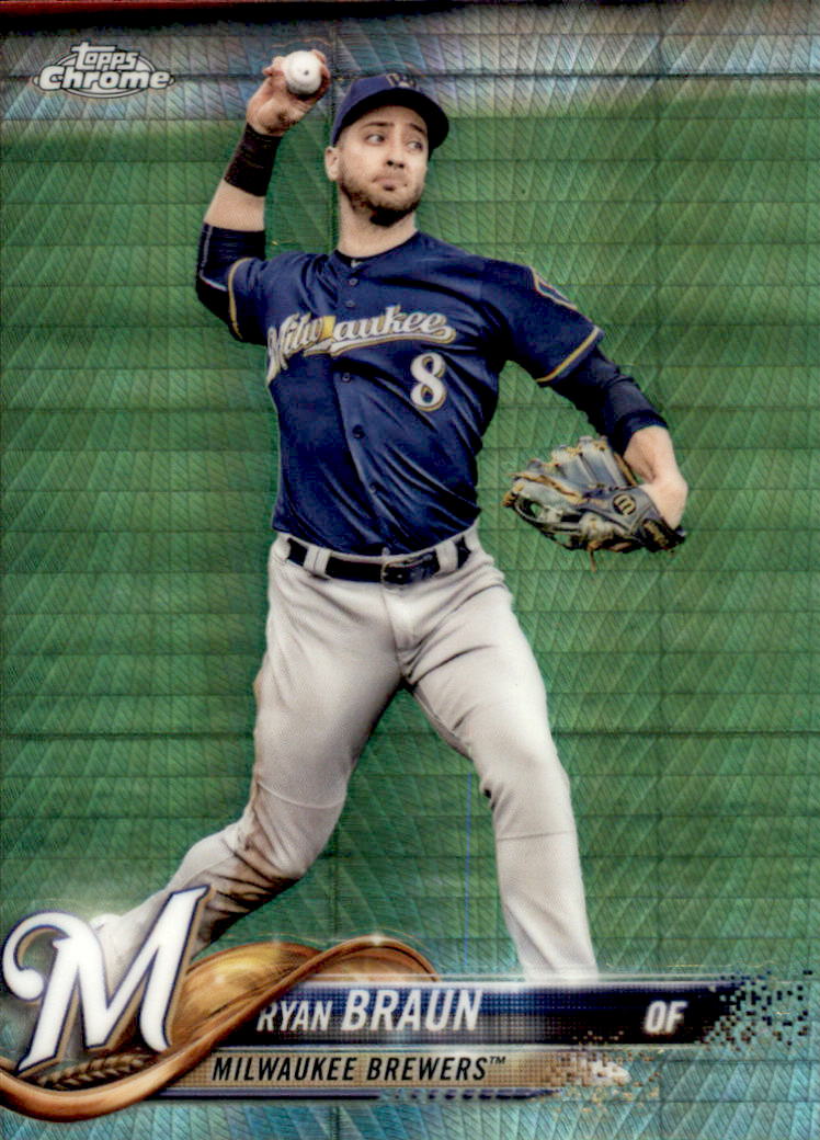 2018 Topps Chrome Prism Refractors Baseball Singles! Pick From List! - Picture 36 of 92