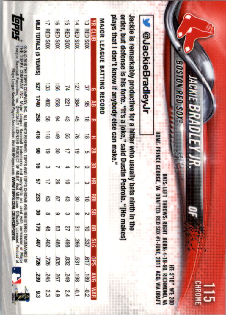 2018 Topps Chrome Prism Refractors Baseball Singles! Pick From List! - Picture 51 of 92