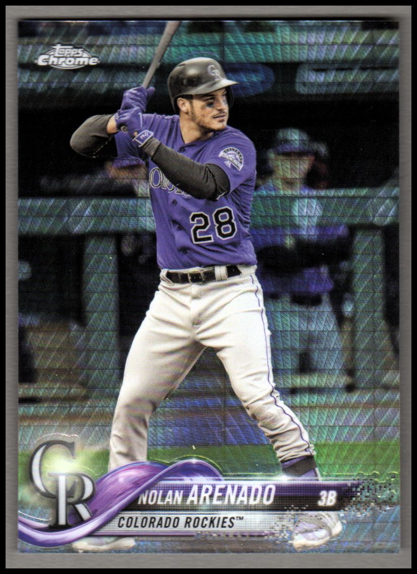 2018 Topps Chrome Prism Refractors Baseball Singles! Pick From List! - Picture 76 of 92