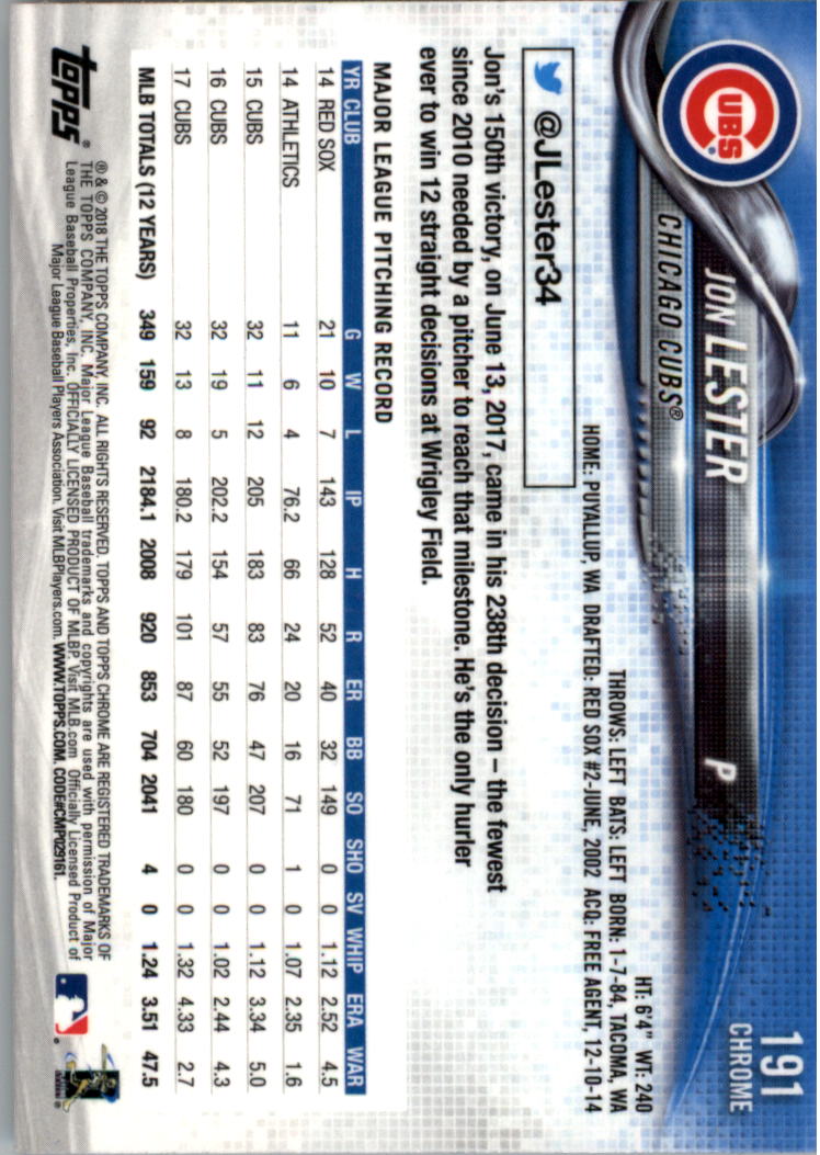 2018 Topps Chrome Prism Refractors Baseball Singles! Pick From List! - Picture 86 of 92