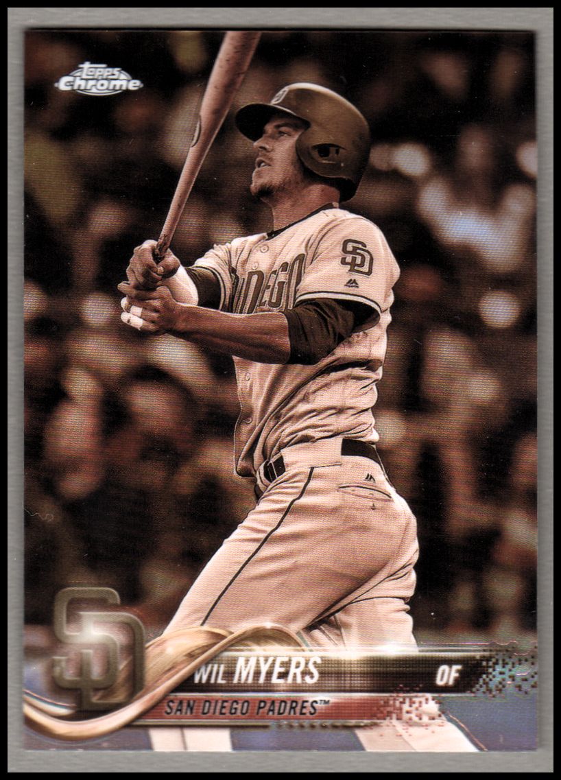 2018 Topps Chrome Baseball Sepia Refractors Singles Pick From List - Picture 6 of 89