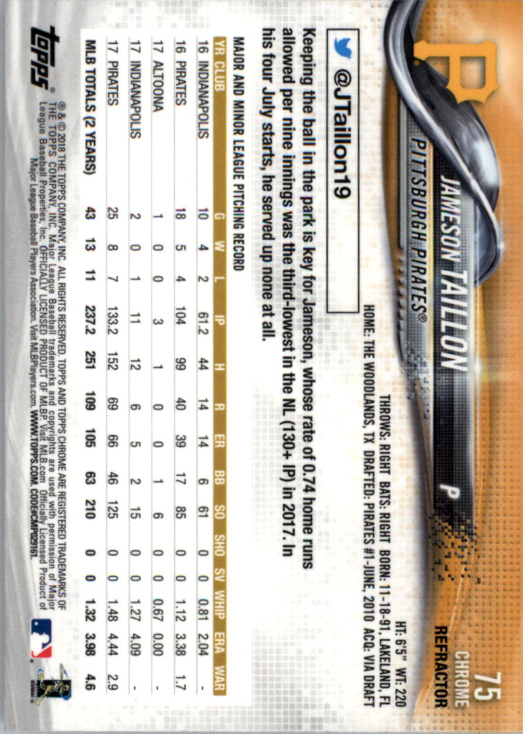2018 Topps Chrome Baseball Sepia Refractors Singles Pick From List - Picture 29 of 89