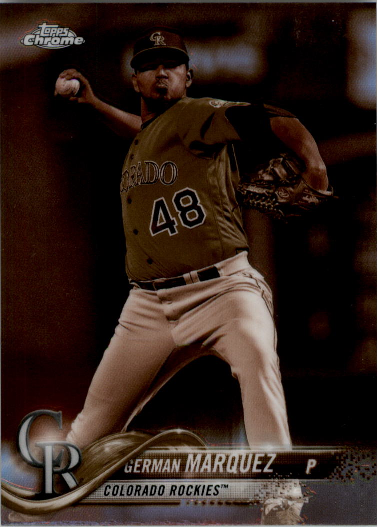 2018 Topps Chrome Baseball Sepia Refractors Singles Pick From List - Picture 32 of 89