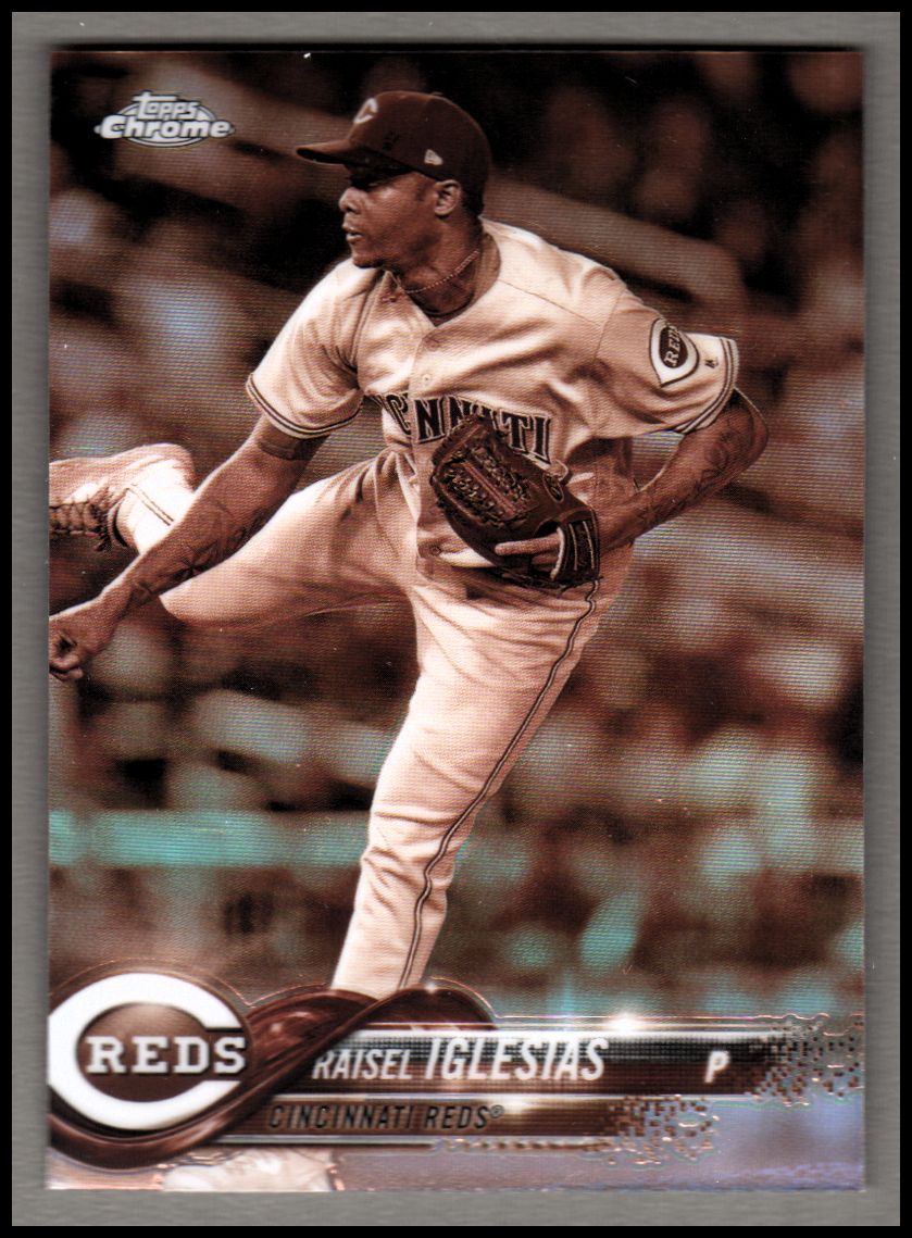 2018 Topps Chrome Baseball Sepia Refractors Singles Pick From List - Picture 34 of 89