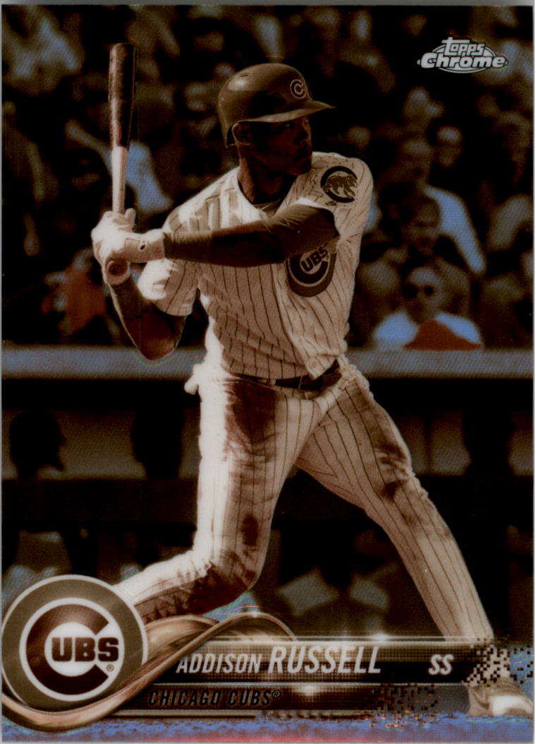 2018 Topps Chrome Baseball Sepia Refractors Singles Pick From List - Picture 40 of 89
