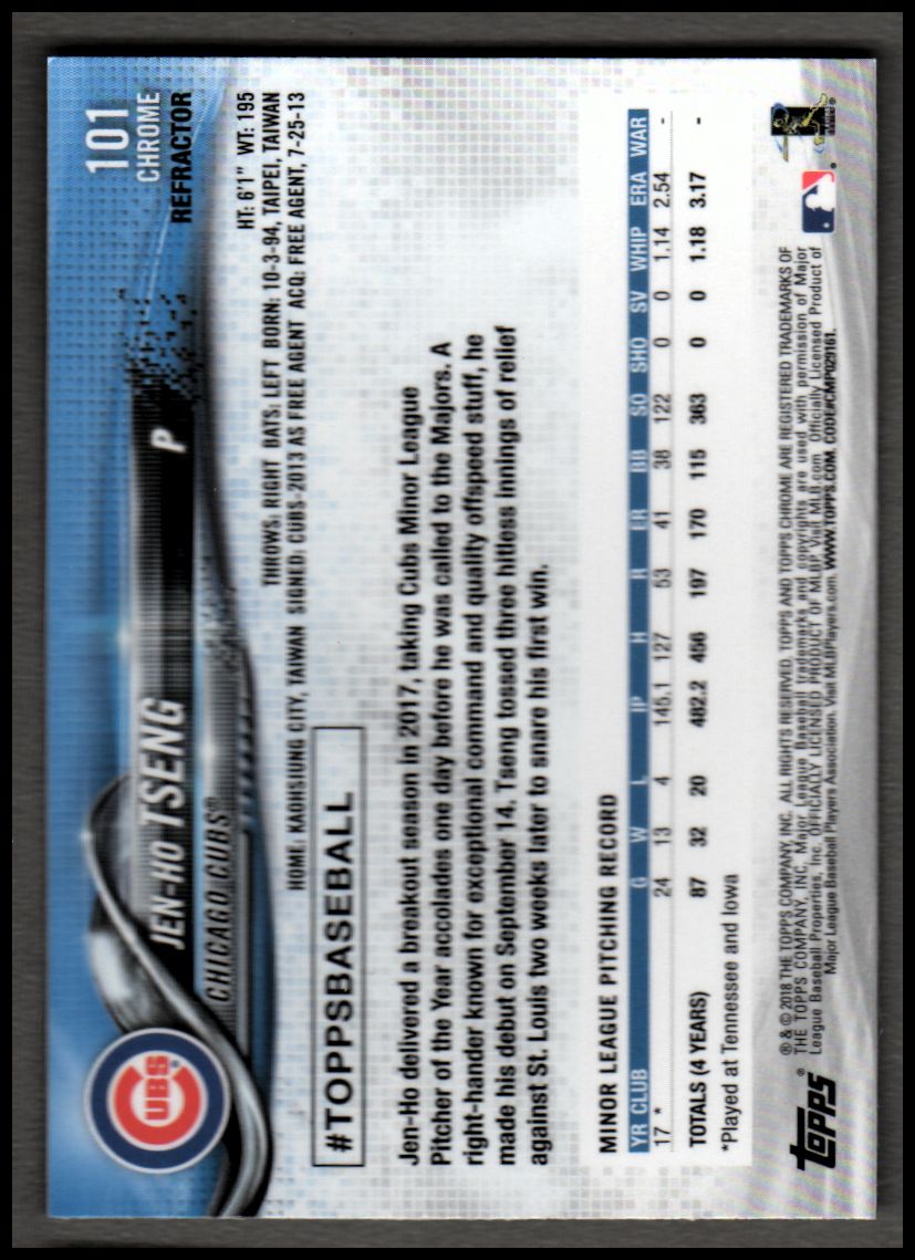 2018 Topps Chrome Baseball Sepia Refractors Singles Pick From List - Picture 49 of 89
