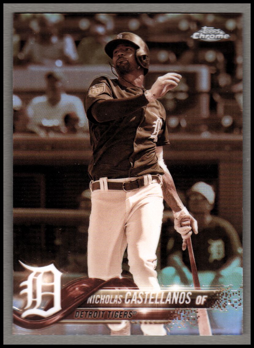 2018 Topps Chrome Baseball Sepia Refractors Singles Pick From List - Picture 50 of 89