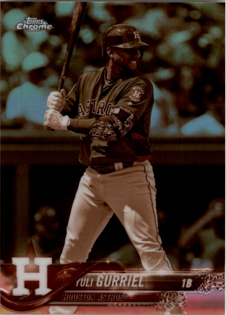 2018 Topps Chrome Baseball Sepia Refractors Singles Pick From List - Picture 76 of 89