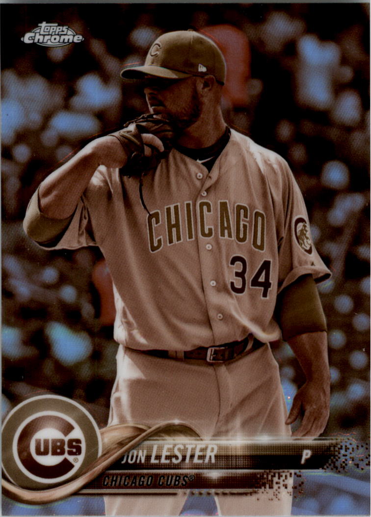 2018 Topps Chrome Baseball Sepia Refractors Singles Pick From List - Picture 84 of 89