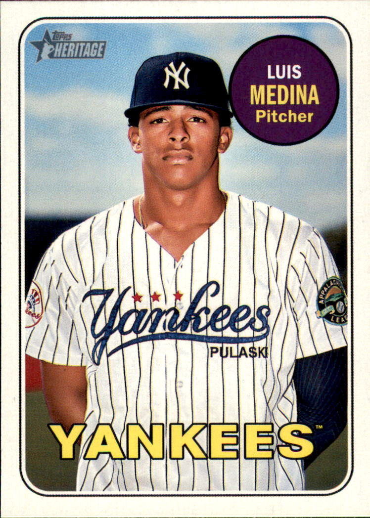 2018 Topps Heritage Minors Baseball Card Pick