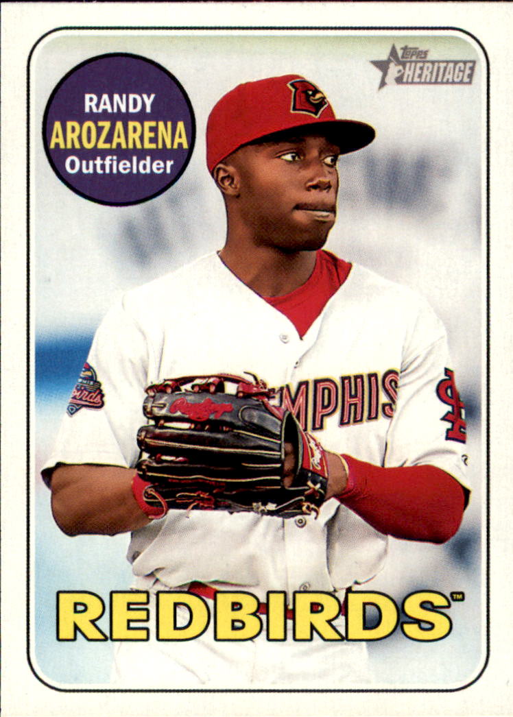 2018 Topps Heritage Minors Baseball Card Pick