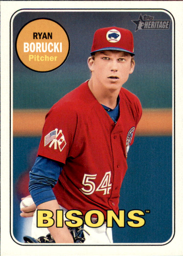 2018 Topps Heritage Minors Baseball Card Pick