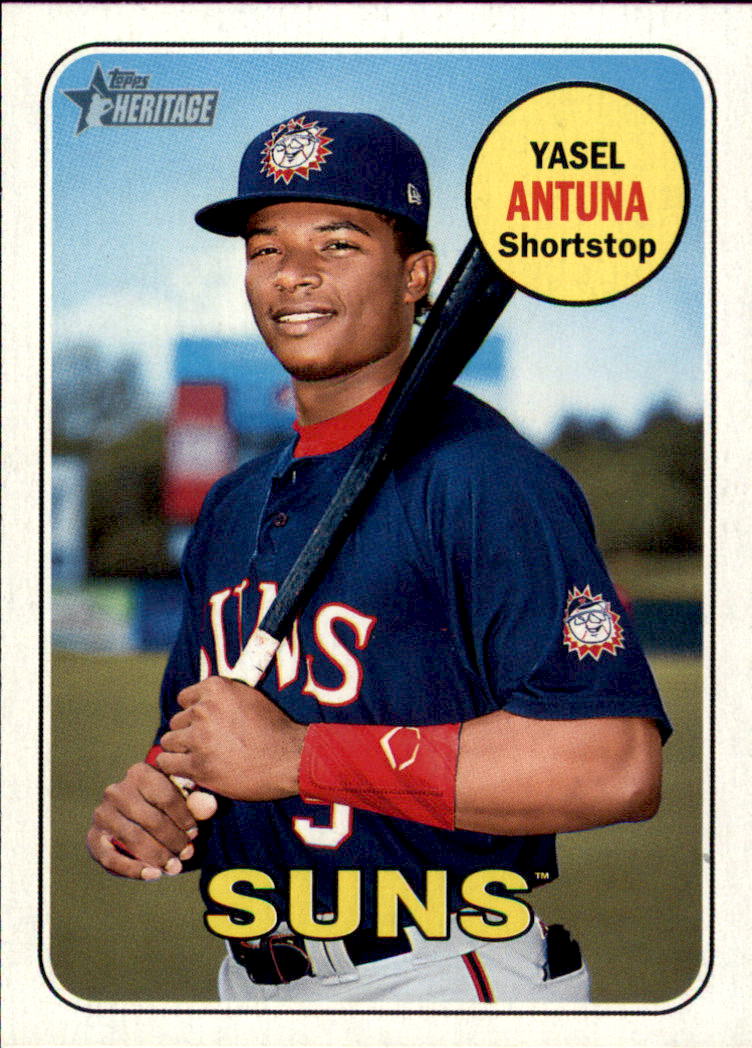 2018 Topps Heritage Minors Baseball Card Pick