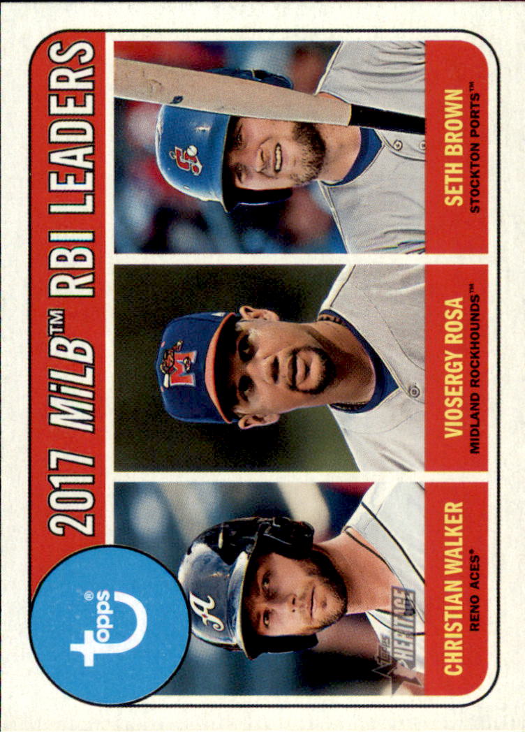 2018 Topps Heritage Minors Baseball Singles - You Choose - Picture 206 of 215